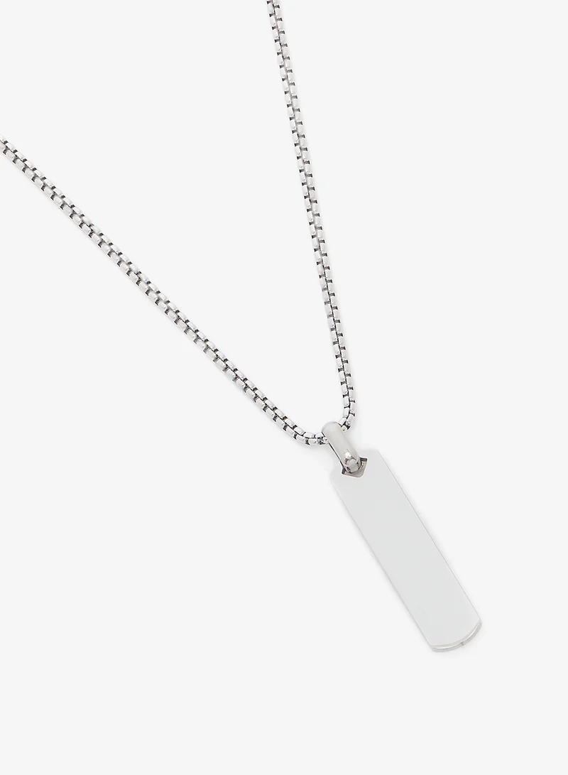 Seventy Five Bar Pendant Necklace